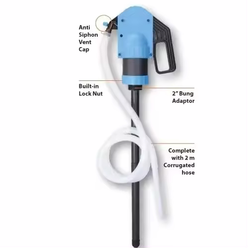 Plastic Adblue Water Barrel Hand Pump for acids AdBlue