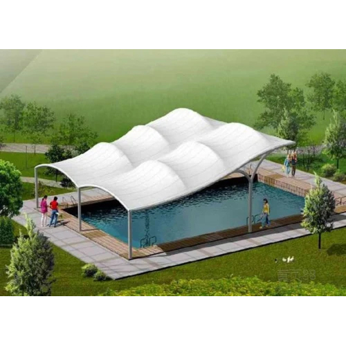 Swimming Pool Tensile Cover Structures