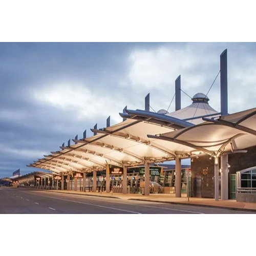 Tensile Conical Car Parking Structure