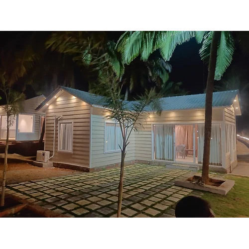 As Per Requirement Prefabricated Cottages For Holiday Resorts