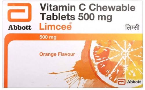 VITAMIN C CHEWABLE TABLETS 500MG