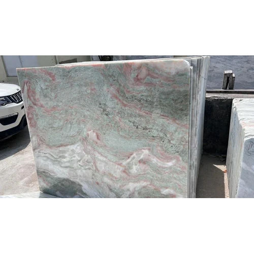 Green Pink Natural Stone Onyx Granite Slab