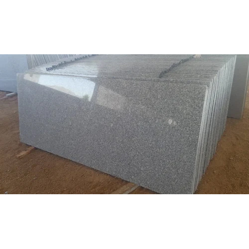 S White Polished Granite Slab