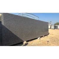 Cherry Brown Granite Slab - Customizable Up To 15mm Thick | Polished Surface Finish, Ideal For Industrial Applications, Stylish Black Color