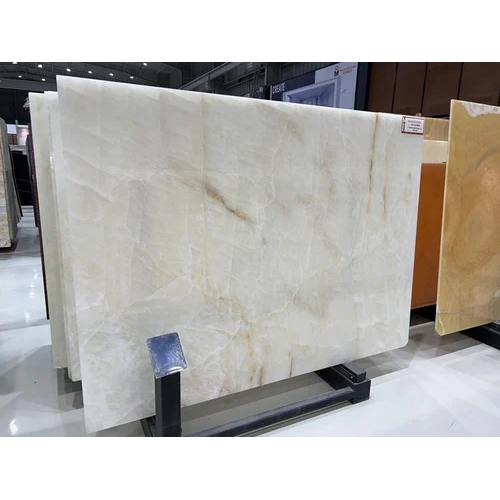 Imported White Onyx Marble Slab