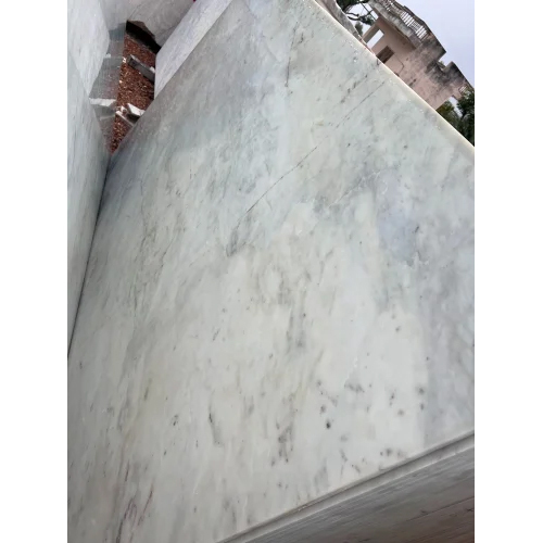 Indian Banswara Polished White Marble Slab