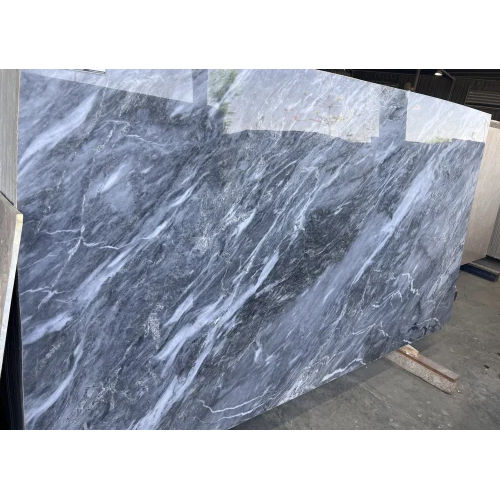 Grey Chifron Imported Marble Slab Size: Customize