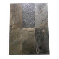 Slate Natural Stone Tile - Slate Material, Customize Size , Matt Finish For Exterior Floor Applications, Weather-resistant & Versatile
