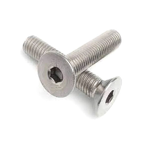 Silver Ss 304 Csk Allen Screw