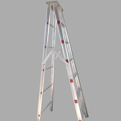 8 Feet 6 Steps Aluminium Folding Ladder - Feature: High Quality / Easy To Use