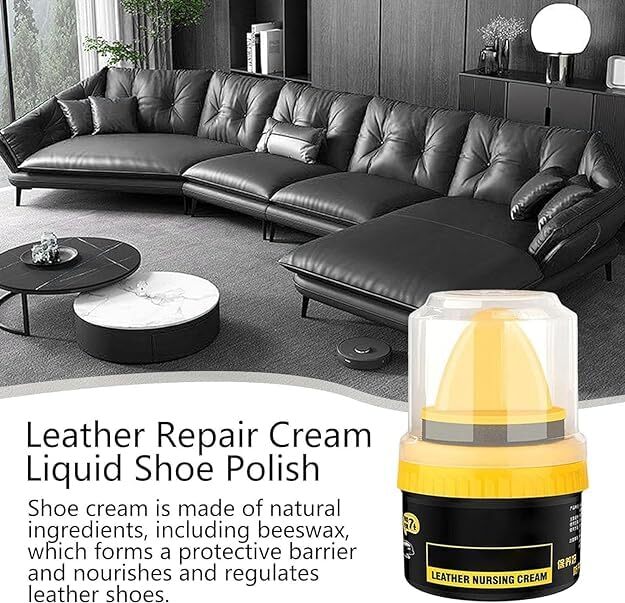 LEATHER REPAIR CREAM LIQUID & SHOE POLISH