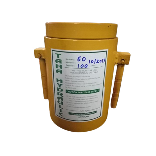 100 Ton Single Acting Hydraulic Cylinder - Application: Commercial