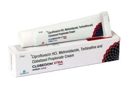 Ciprofloxacin Metronidazole Terbinafine Hydrochloride Clobetasol Propionate 0.05% w/w Cream