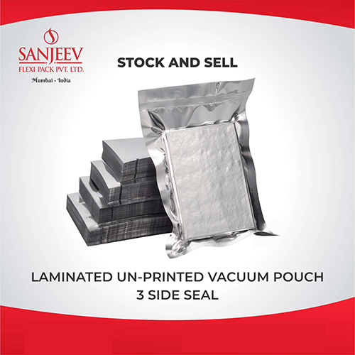 Laminated Vacuum Pouch 3 Side Seal