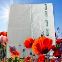 Biodegradable Compostable Garbage Bags - Handle Material: Non Woven Fabric