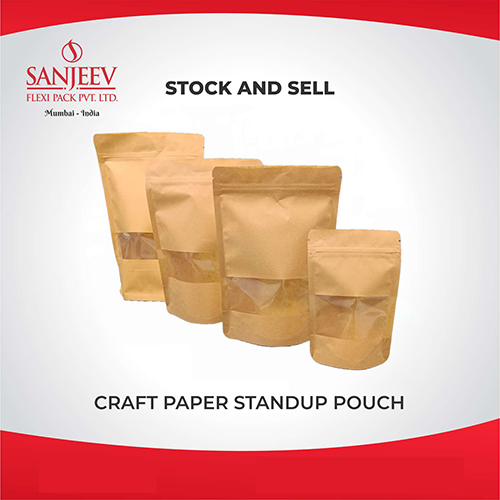 Craft Paper Standup Pouch