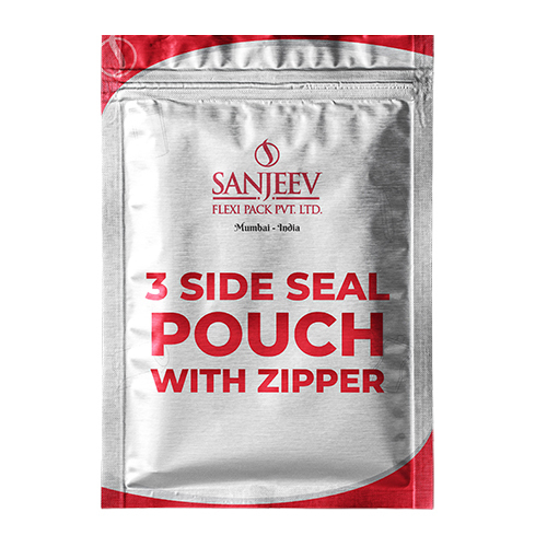 SFPPL-3 Side Seal With Zipper Pouch Pouch
