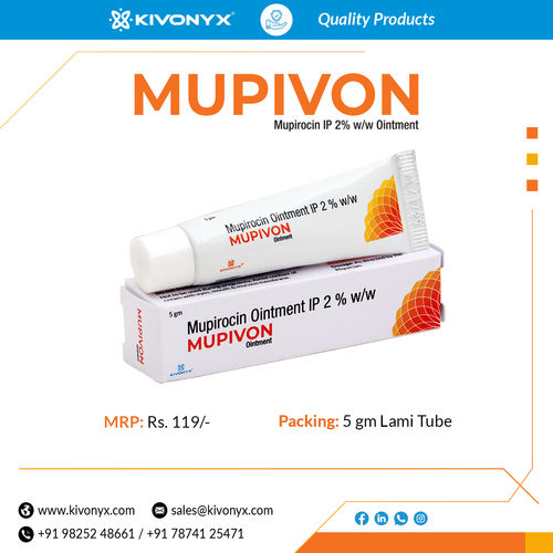 Mupirocin 2% w/w Ointment