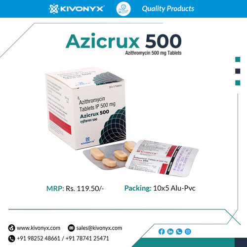 Azithromycin 500 mg Tablet