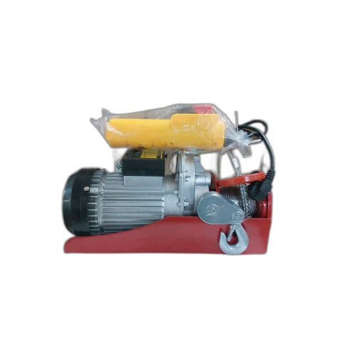 Red Mini Electrical Wire Rope Hoist