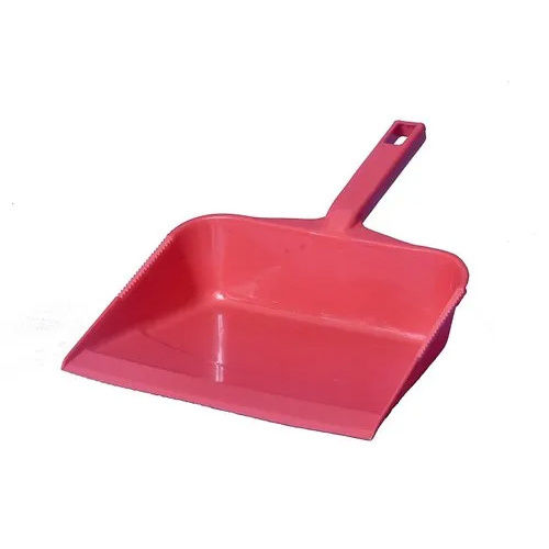 Red Plastic Dust Pan