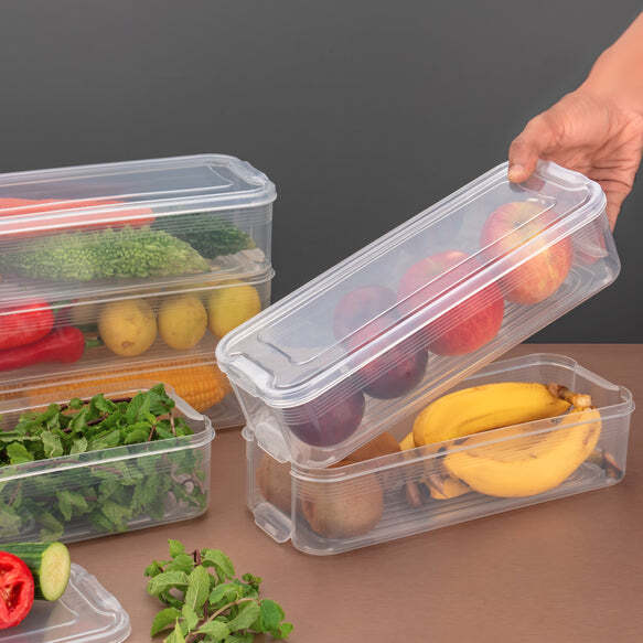 3 FRIDGE STORAGE CONTAINER, FRIDGE ORGANIZER