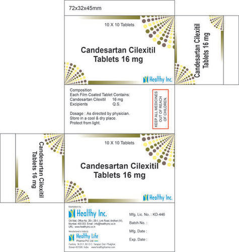 Candesartan tablets 16 mg