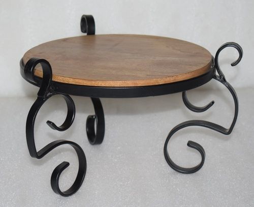 Cake Stand With Metal Legs