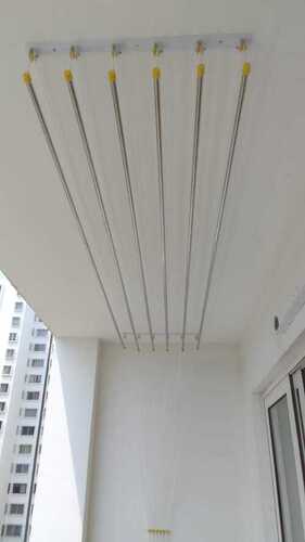 Apartment ceiling mounted cloth drying  flying hangers in Perungudi  Chennai