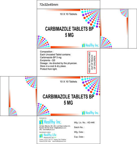 Carbimazole tablet 5mg