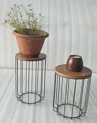 Set of 2 Flower Stand