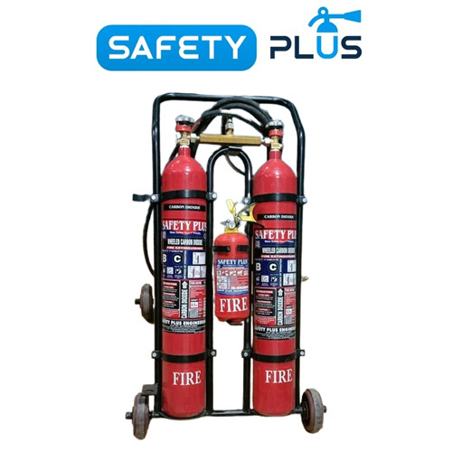 Co2 Twin Trolley Type Fire Extinguisher