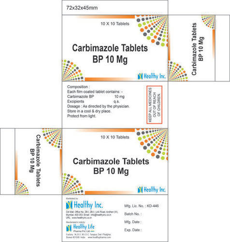 Carbimazole tablet 10mg