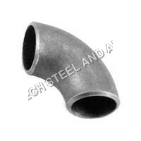 F45 Duplex Steel Forged Elbow - High-quality Duplex Steel, Round Shape, Silver Color, Galvanized Surface Treatment, Butt Fusion Connection