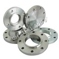 Nickel Alloy Flanges - Silver, Round Design | Galvanized Material, High-temperature Resistance, Corrosion-proof