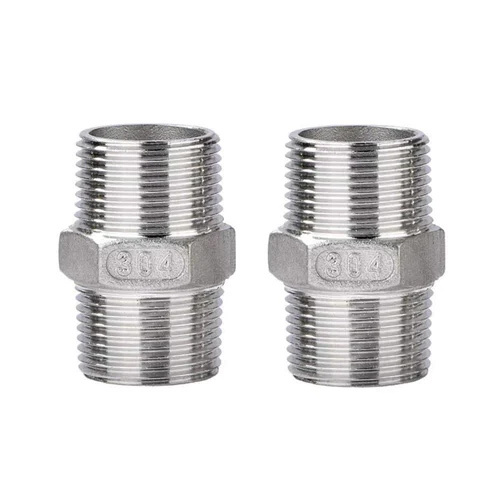 Stainless Steel Hex Nipple