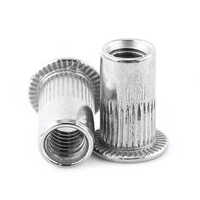 Blind Rivet Nut - Stainless Steel, 7x2x1 Cm, Silver Color | Rust Proof, Polished Surface, Warranty Included