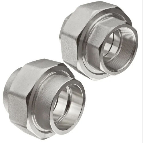 Silver Stainless Steel Socket Weld Union