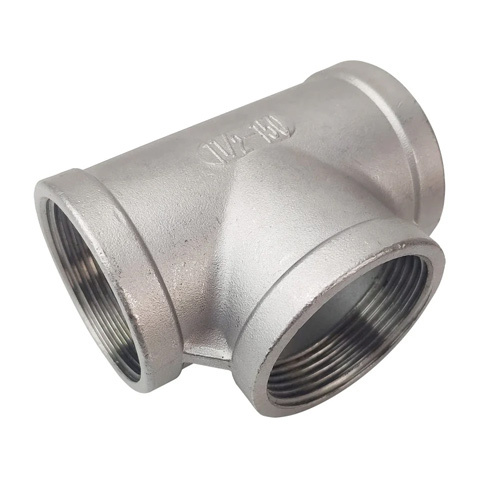 Stainless Steel Threaded Tee