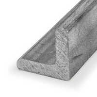 L Shape Stainless Steel Unequal Angles - 316 Grade, Unequal Leg Lengths, Silver Color, Matt Finish | Versatile Structural Steel Profiles For Industrial Applications