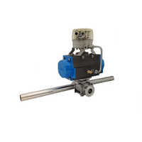 Zero Dead Valve - Stainless Steel, 2 Inch Port Size | Fully Drainable Design For Industrial Water Applications
