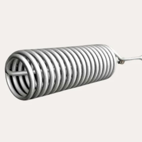 Silver Stainless Steel Seamless Tube Heater