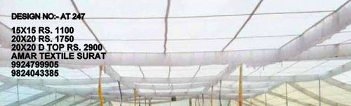 CEILING TENT CLOTH