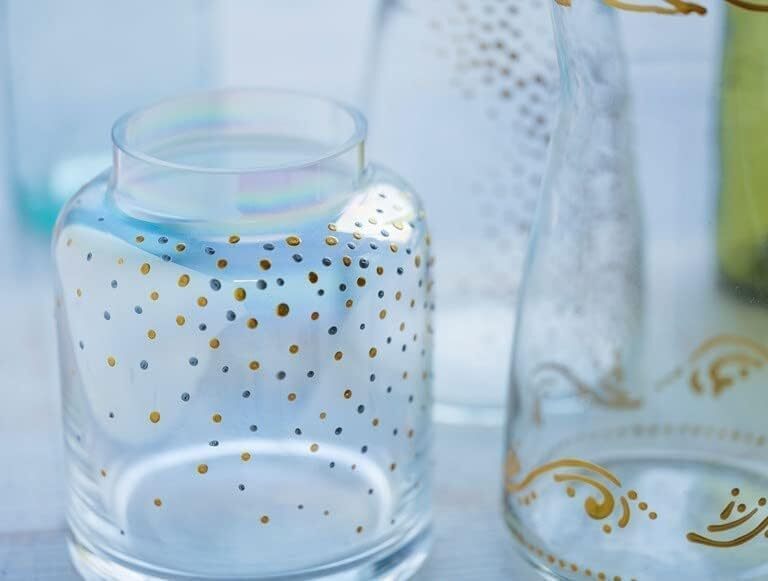 GLASS AND POT LINER COLOR TUBE (WHITE)