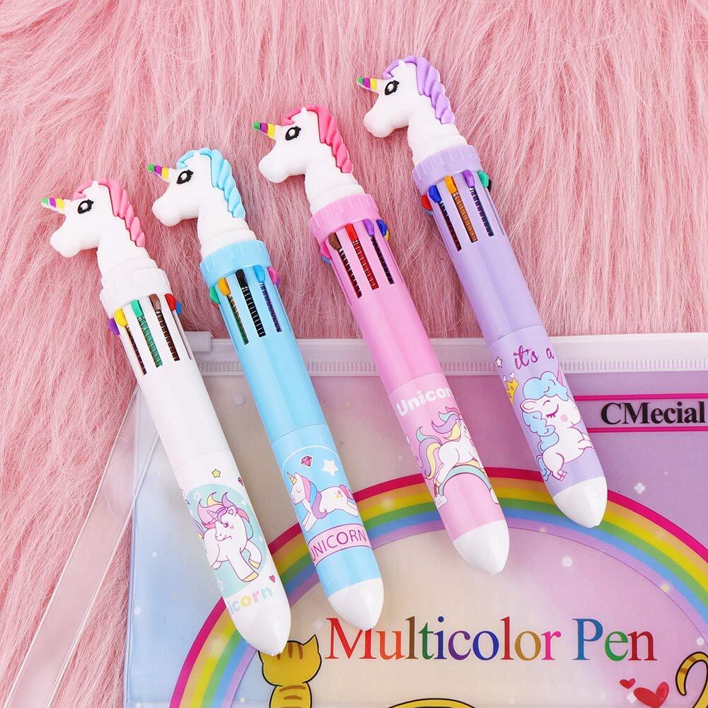 UNICORN MULTICOLOUR PEN (10 RIFIL)