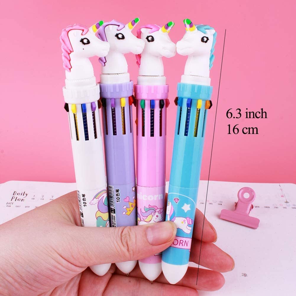 UNICORN MULTICOLOUR PEN (10 RIFIL)