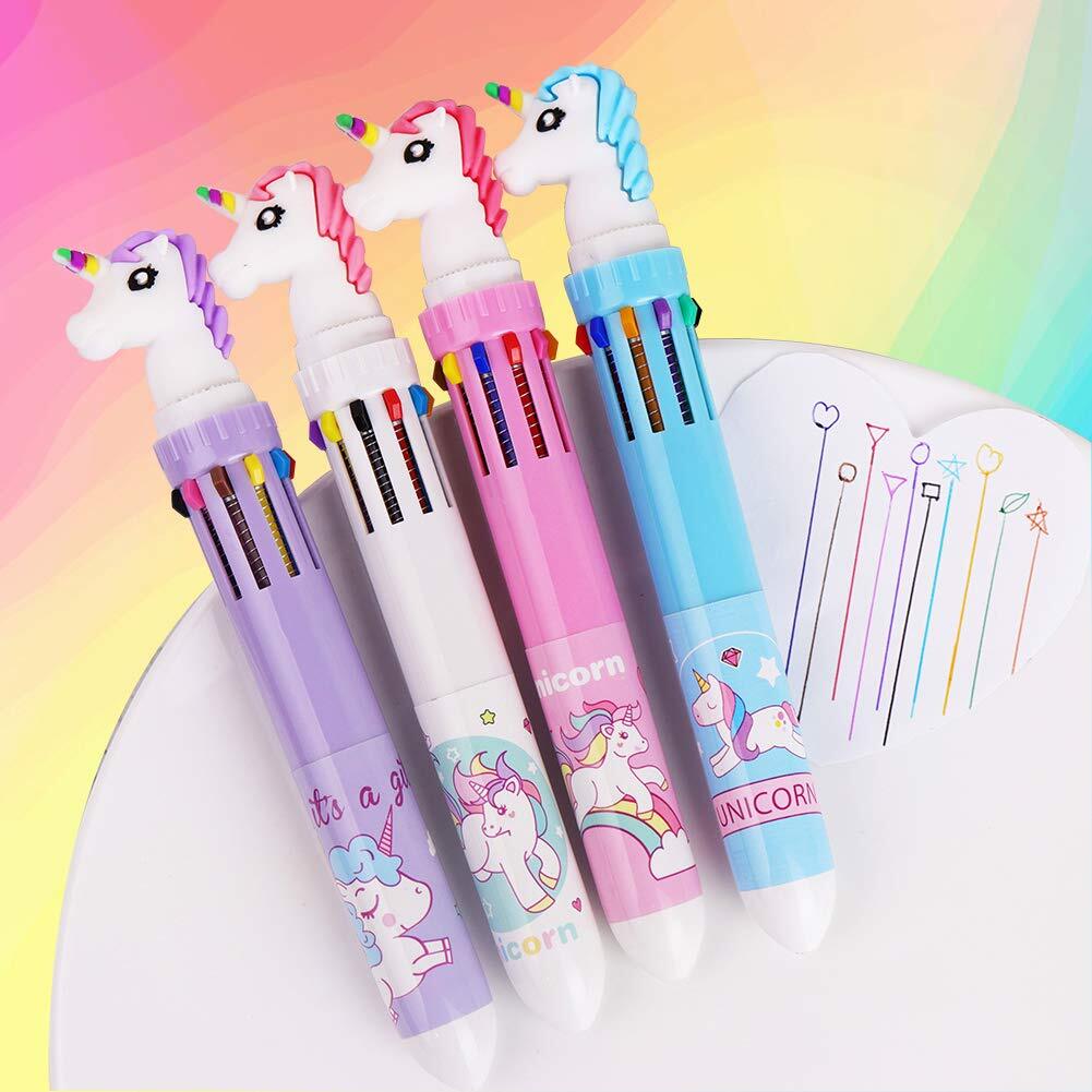 UNICORN MULTICOLOUR PEN (10 RIFIL)