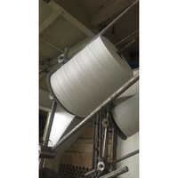 Spun Polyester Thread - 100% Polyester, Light In Weight, Plain Style, White Color