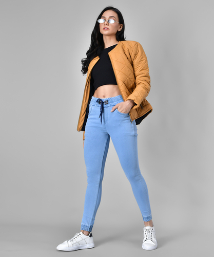 M MODDY 353ICE Slim Fit Jogger Style Women Blue Jeans