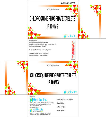 Chloroquine phosphate tablet 100mg